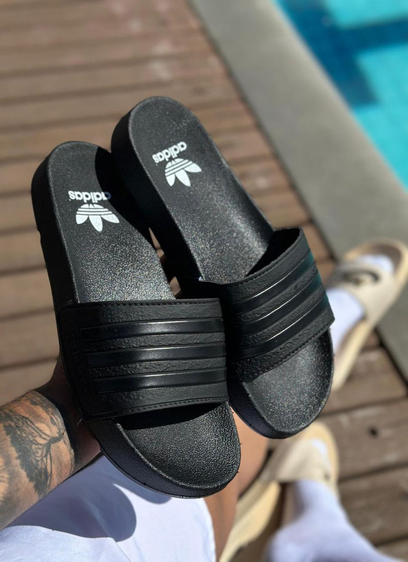 SANDÁLIA SLIDE ADIDAS BLACK