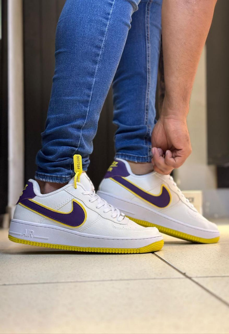 TÊNIS NIKE AIR FORCE LAKERS