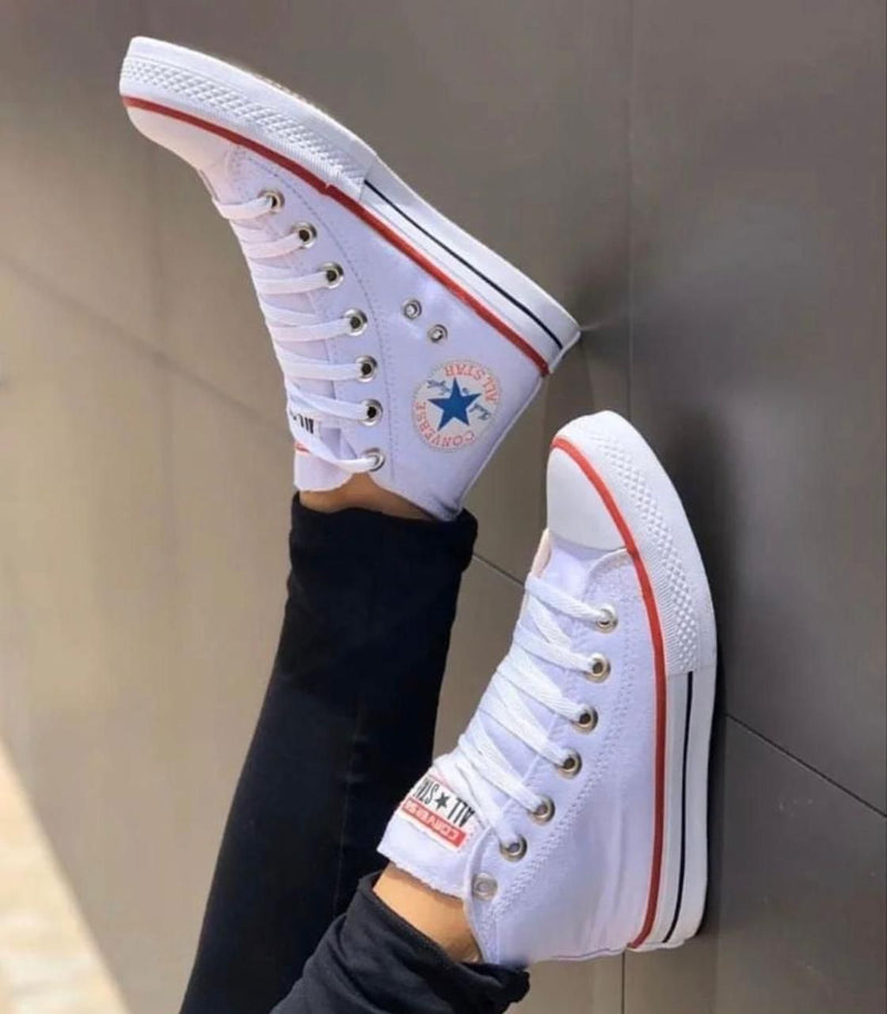 TÊNIS ALL STAR CANO LONGO WHITE