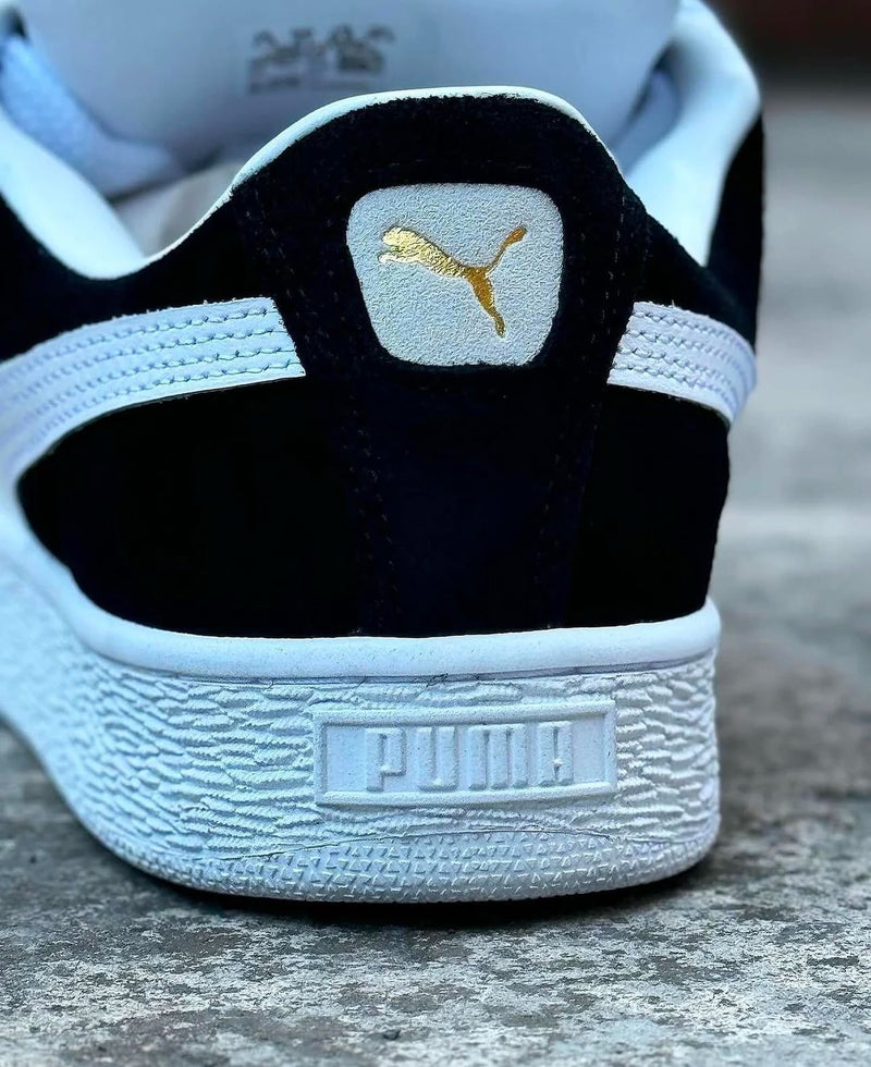 TÊNIS PUMA SUEDE PRETO E BRANCO